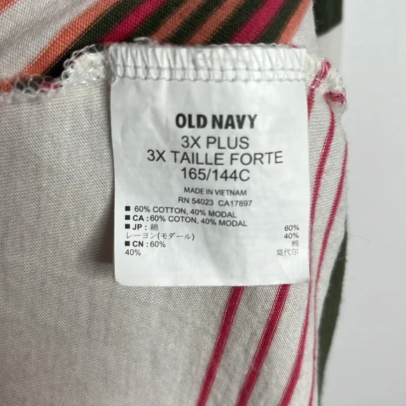 Old Navy Pink and Brown Chevron Maxi Dress - Picture 7 of 8